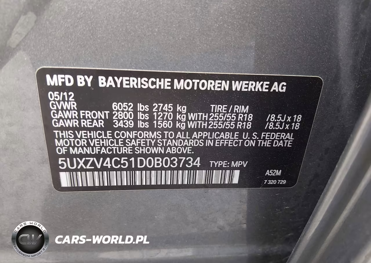 2013 BMW X5 xDrive35I-xDrive35I Premium-xDrive35I Sport Activity VIN:5UXZV4C51D0B03734 - 9