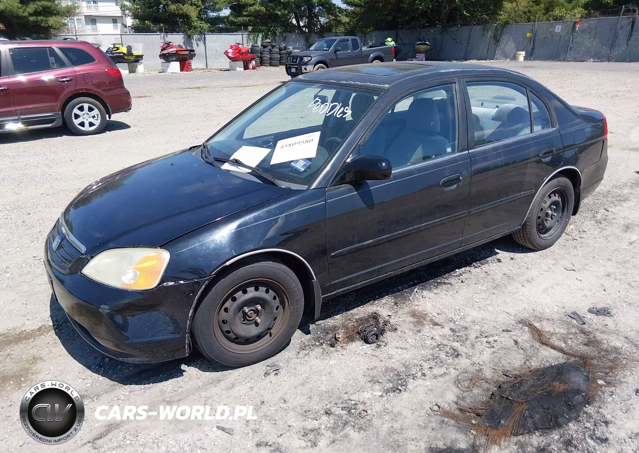 2002 Honda Civic Ex VIN:2HGES26732H594888 - 2