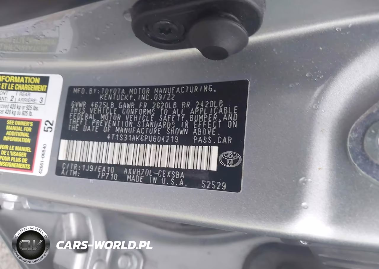 2023 Toyota Camry Se Hybrid VIN:4T1S31AK6PU604219 - 9
