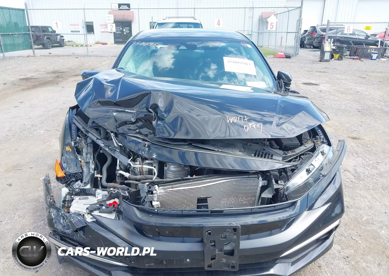 2020 Honda Civic Lx VIN:2HGFC2F67LH589414 - 12