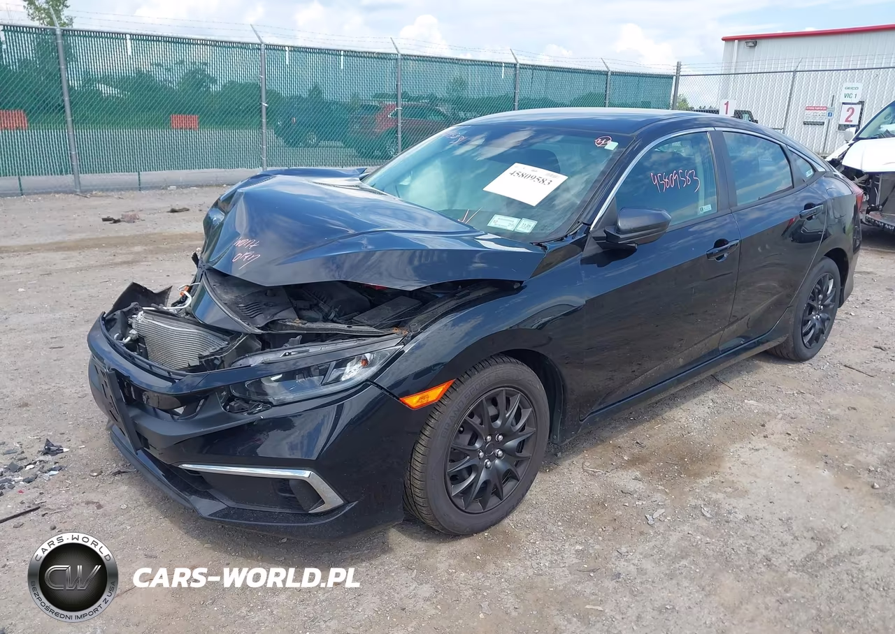 2020 Honda Civic Lx VIN:2HGFC2F67LH589414 - 2