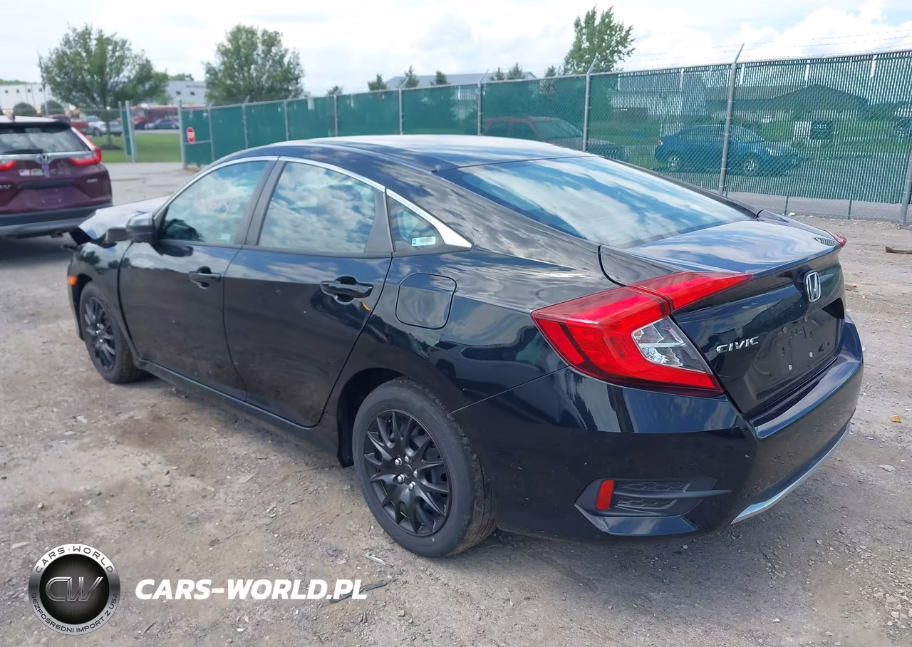2020 Honda Civic Lx VIN:2HGFC2F67LH589414 - 3