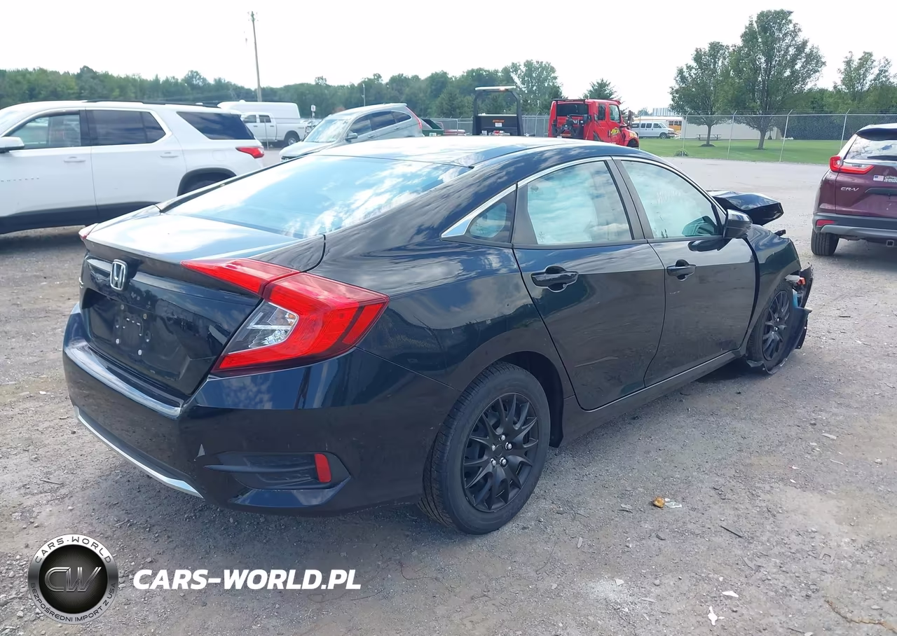 2020 Honda Civic Lx VIN:2HGFC2F67LH589414 - 4