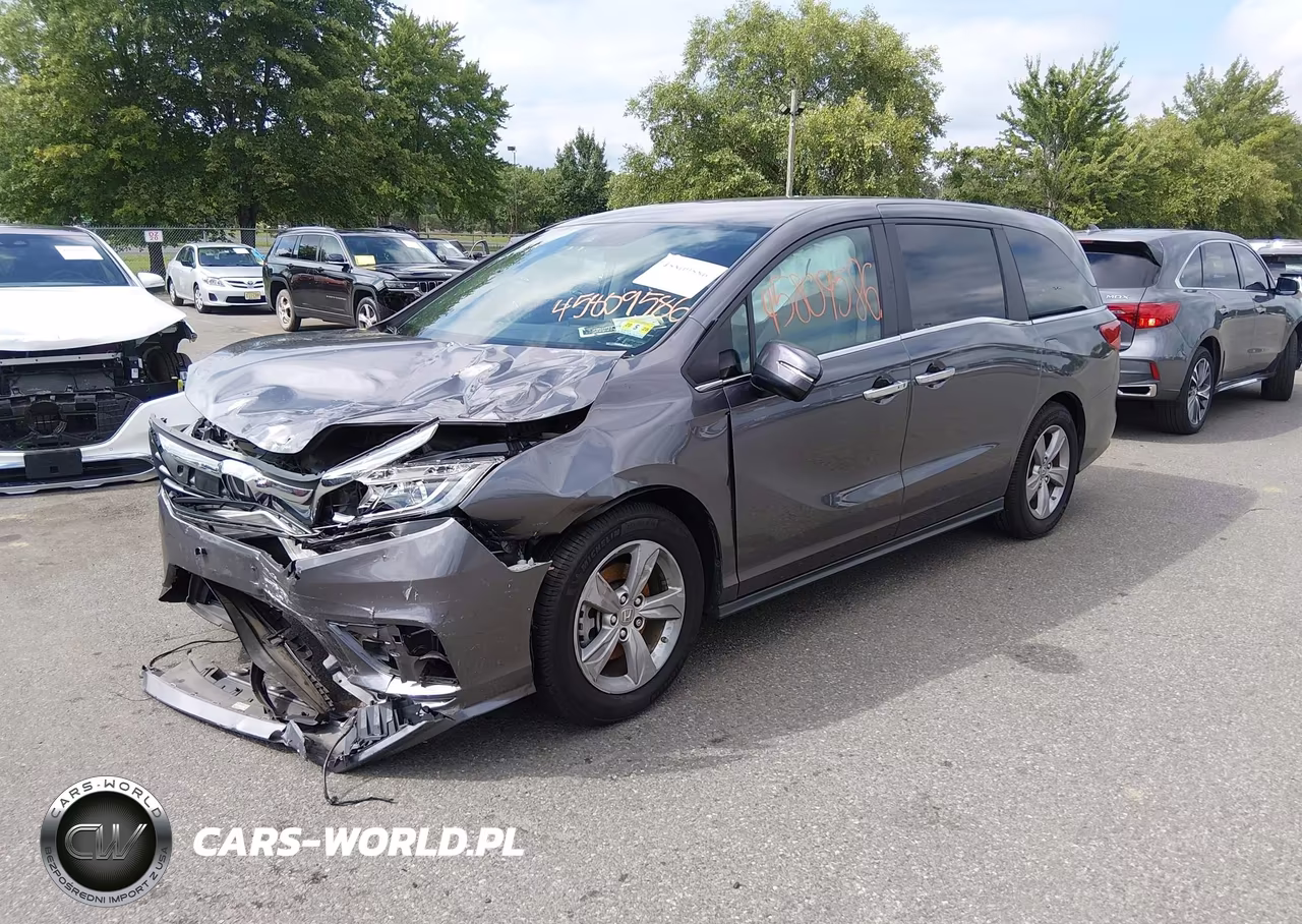 2019 Honda Odyssey Ex VIN:5FNRL6H56KB059270 - 2