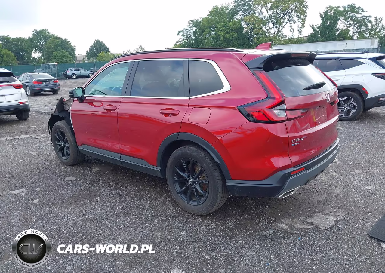 2025 Honda Cr-V Hybrid Sport-L VIN:7FARS6H88SE071843 - 3