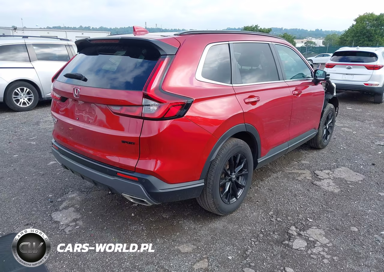 2025 Honda Cr-V Hybrid Sport-L VIN:7FARS6H88SE071843 - 4