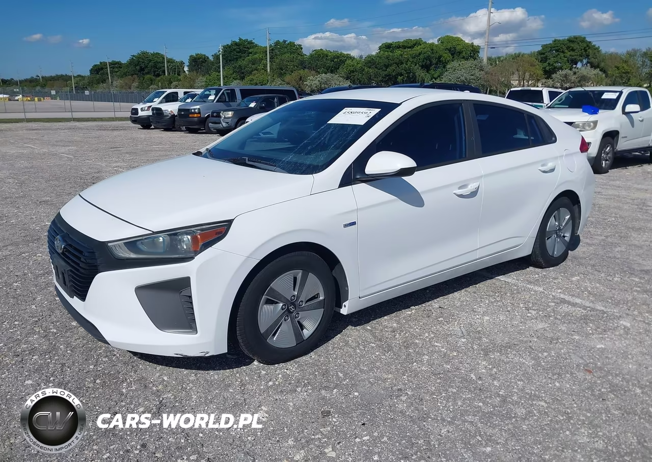 2018 Hyundai Ioniq Hybrid Blue VIN:KMHC65LC5JU100437 - 2