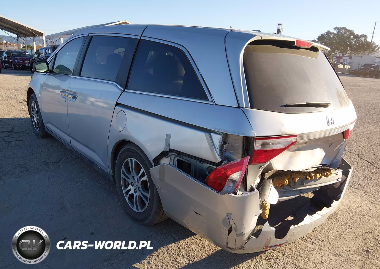 2011 Honda Odyssey Ex-L VIN:5FNRL5H66BB003459 - 3