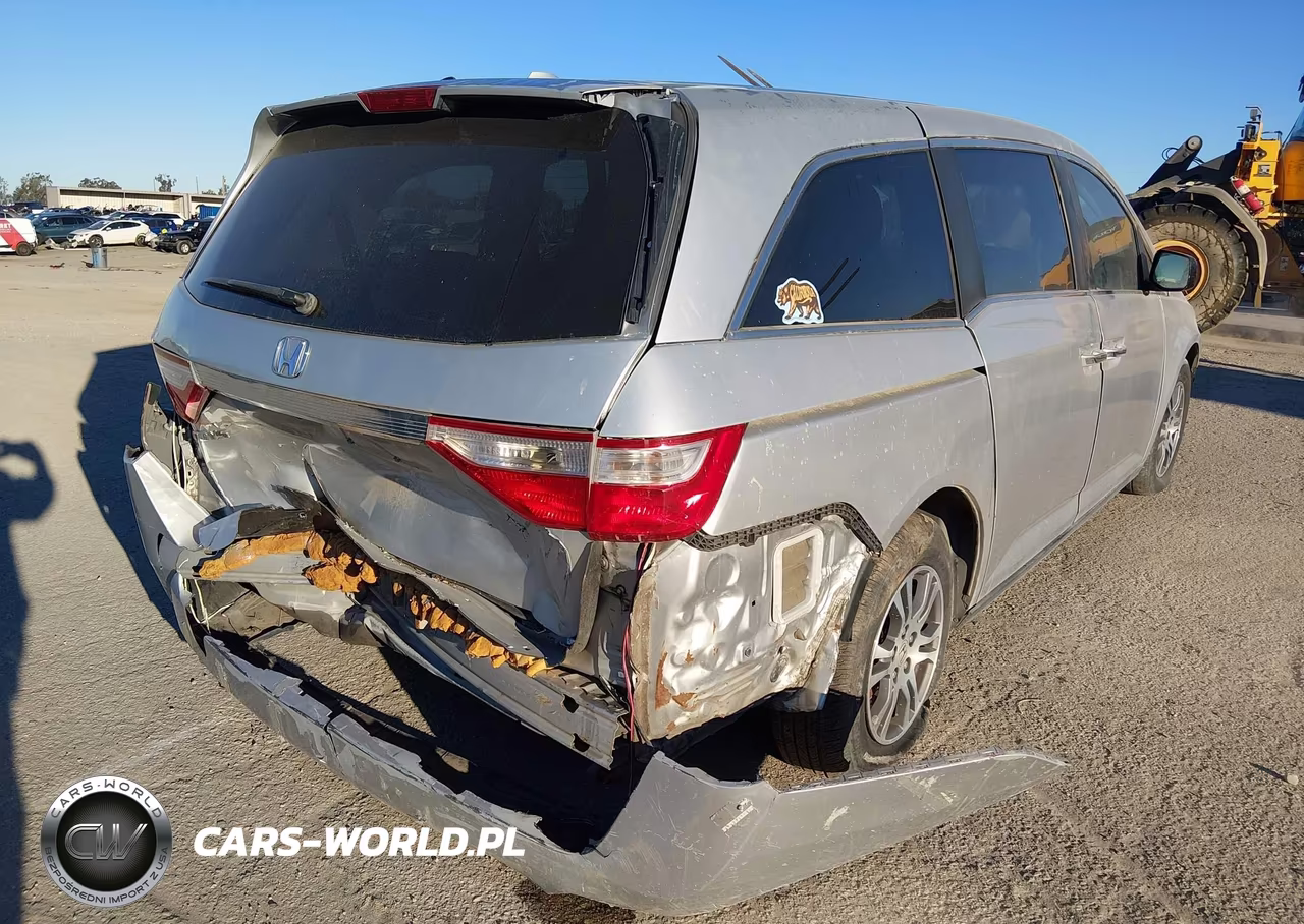 2011 Honda Odyssey Ex-L VIN:5FNRL5H66BB003459 - 4