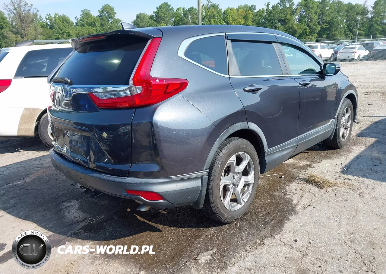2017 Honda Cr-V Ex-L-Ex-L Navi VIN:7FARW1H88HE039636 - 4
