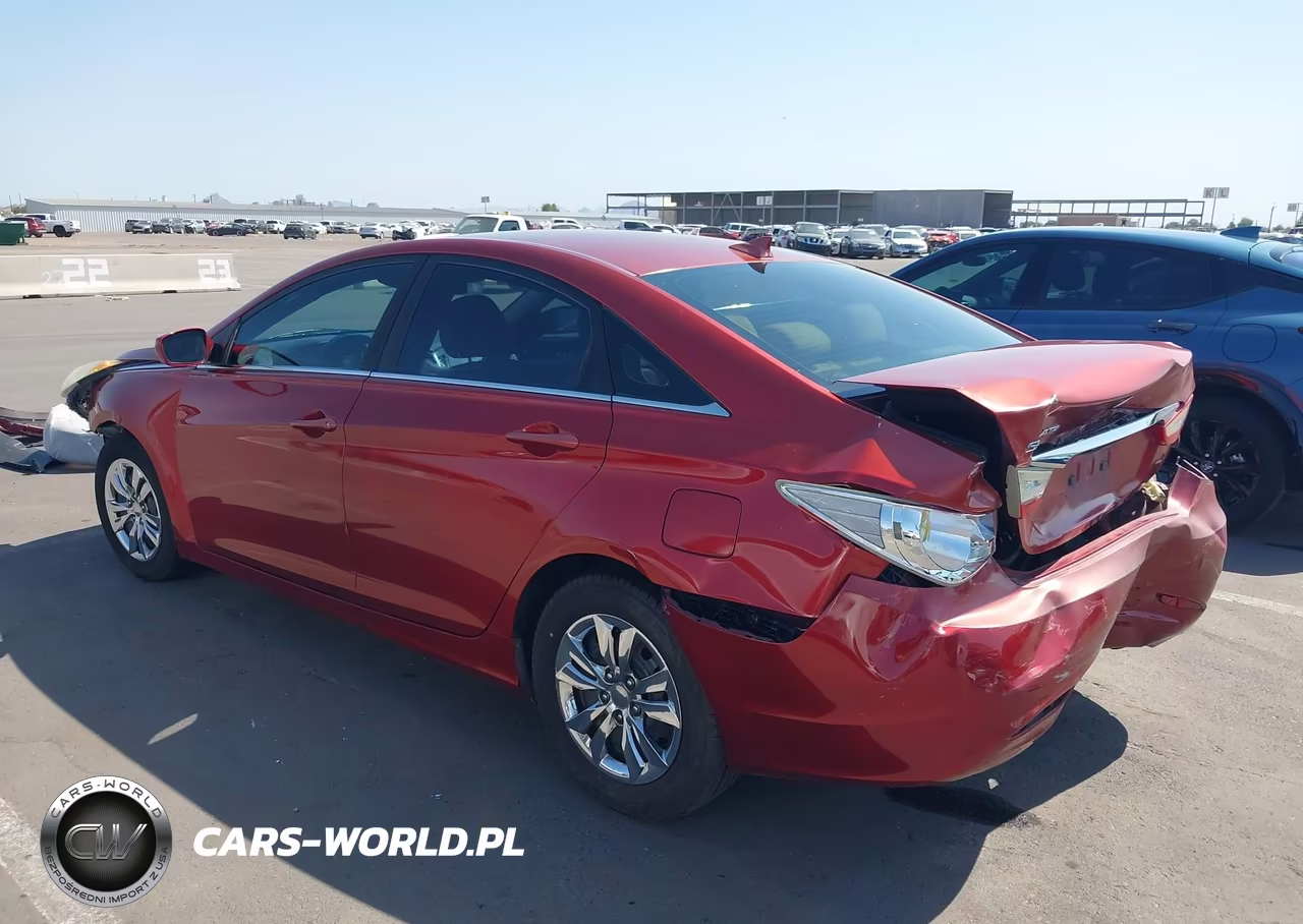 2012 Hyundai Sonata Gls VIN:5NPEB4AC8CH420273 - 3