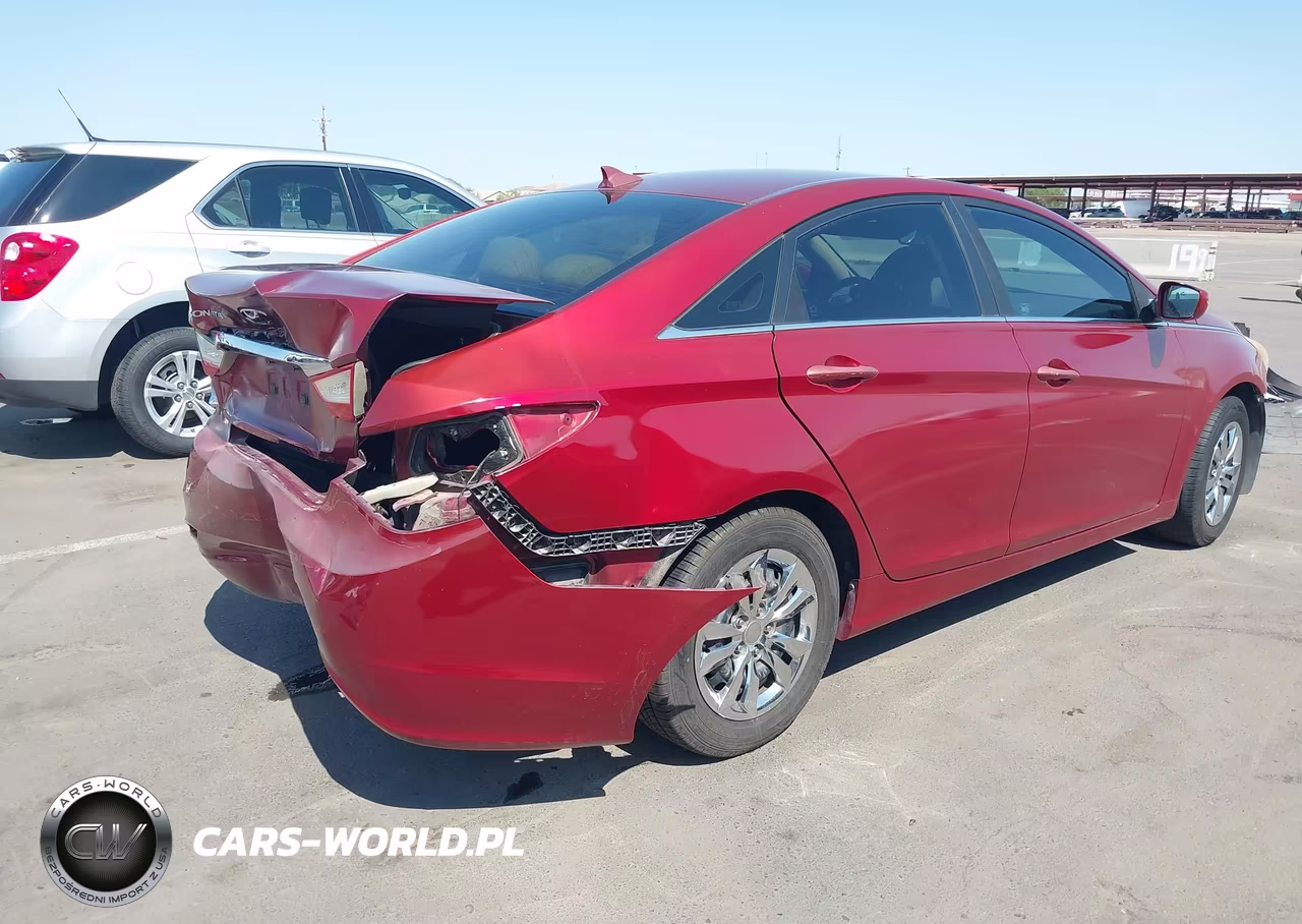 2012 Hyundai Sonata Gls VIN:5NPEB4AC8CH420273 - 4