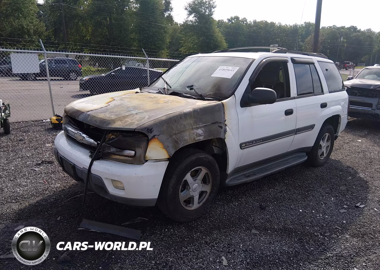 2002 Chevrolet Trailblazer Lt VIN:1GNDT13S322352984 - 2
