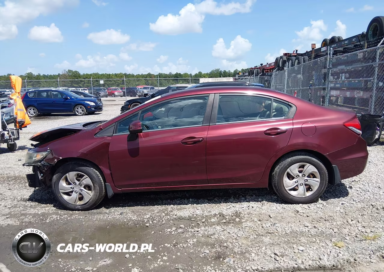 2013 Honda Civic Lx VIN:2HGFB2F57DH505734 - 15