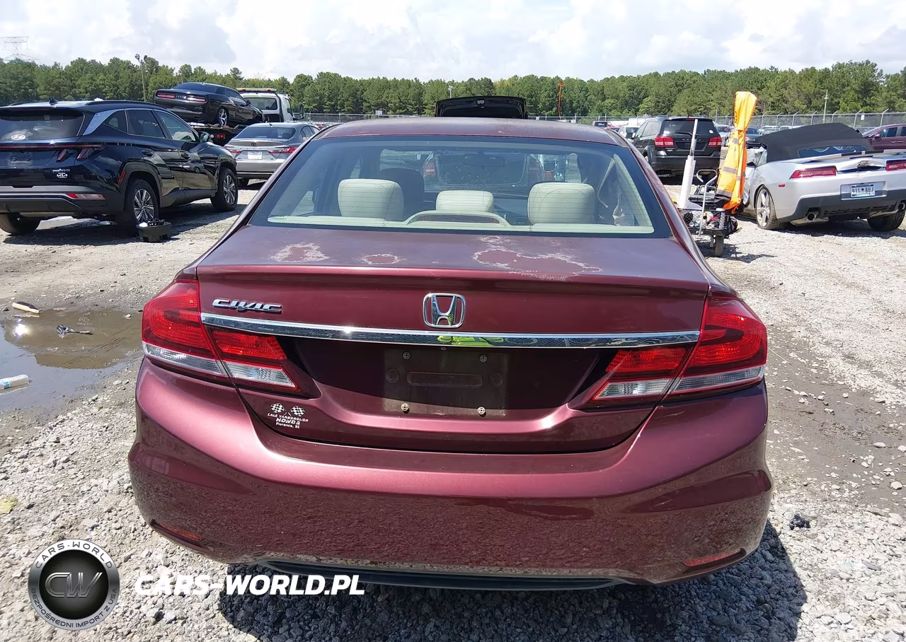 2013 Honda Civic Lx VIN:2HGFB2F57DH505734 - 17