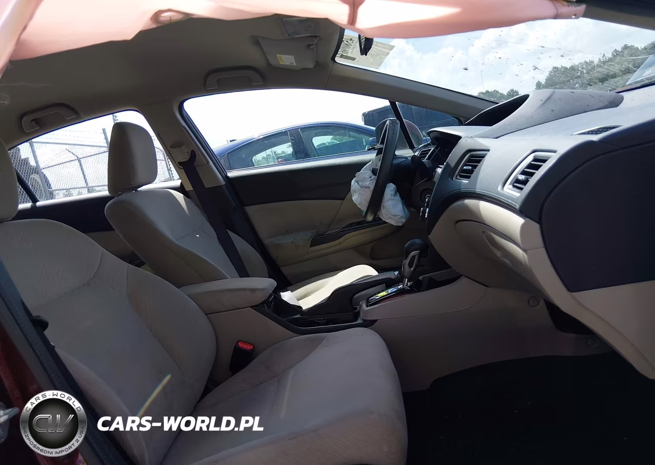 2013 Honda Civic Lx VIN:2HGFB2F57DH505734 - 5