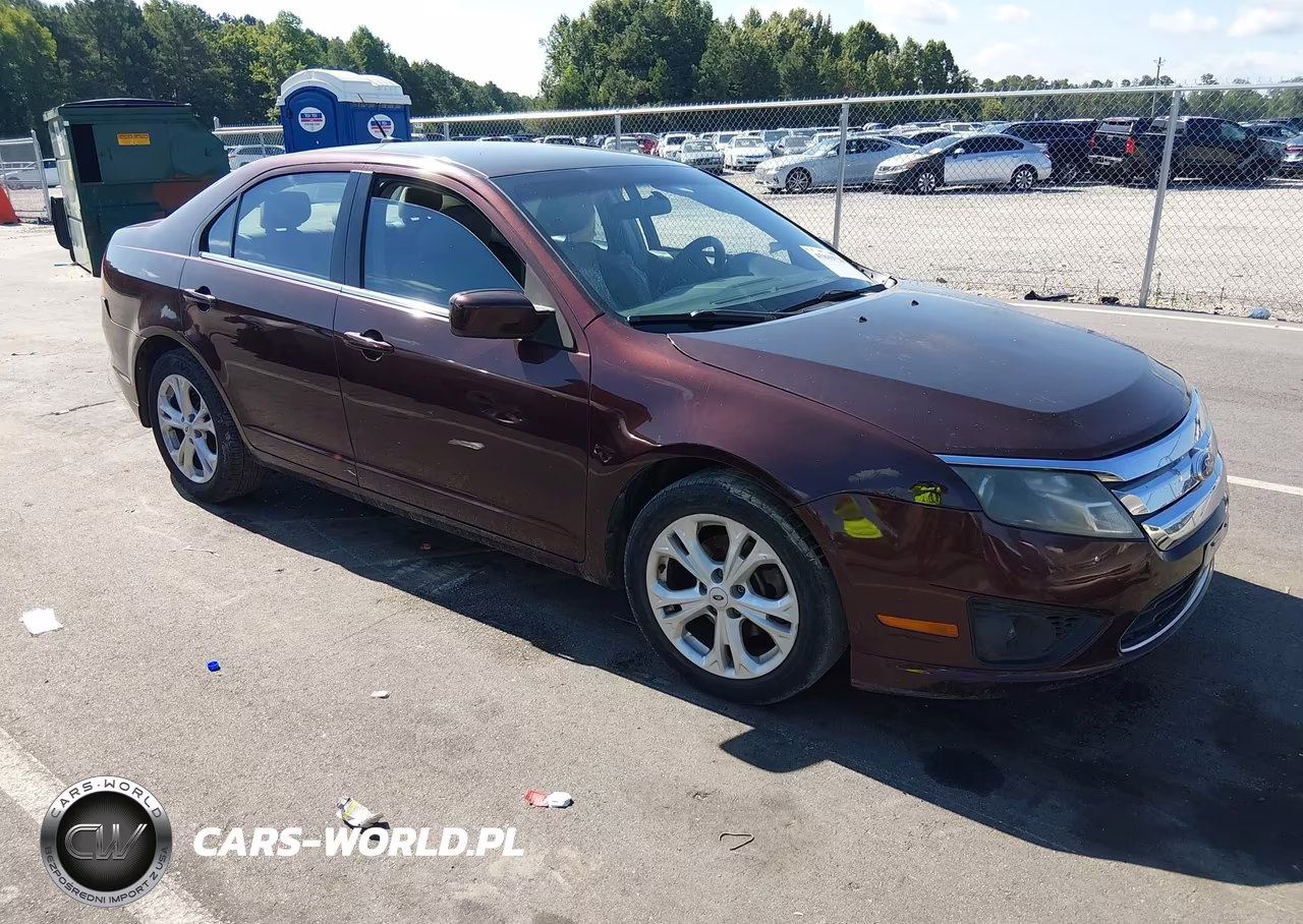 2012 Ford Fusion Se VIN:3FAHP0HA7CR141301 - 1