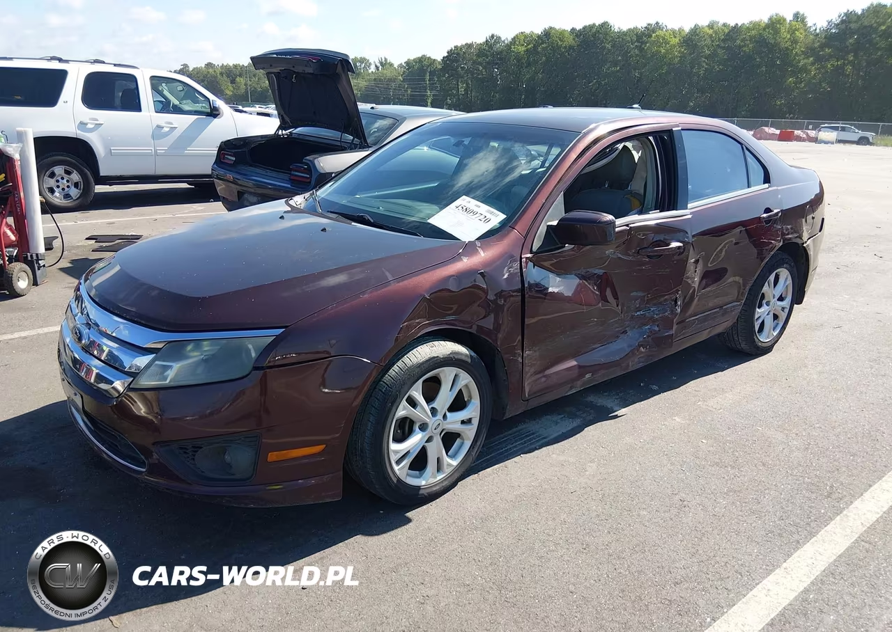 2012 Ford Fusion Se VIN:3FAHP0HA7CR141301 - 2