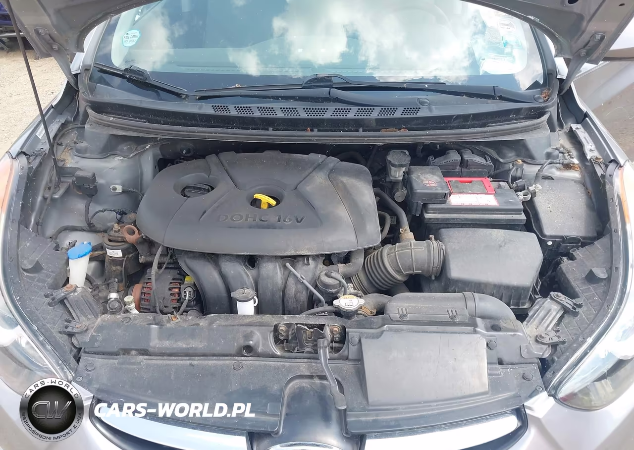 2012 Hyundai Elantra Gls (Ulsan Plant) VIN:KMHDH4AE4CU420087 - 10