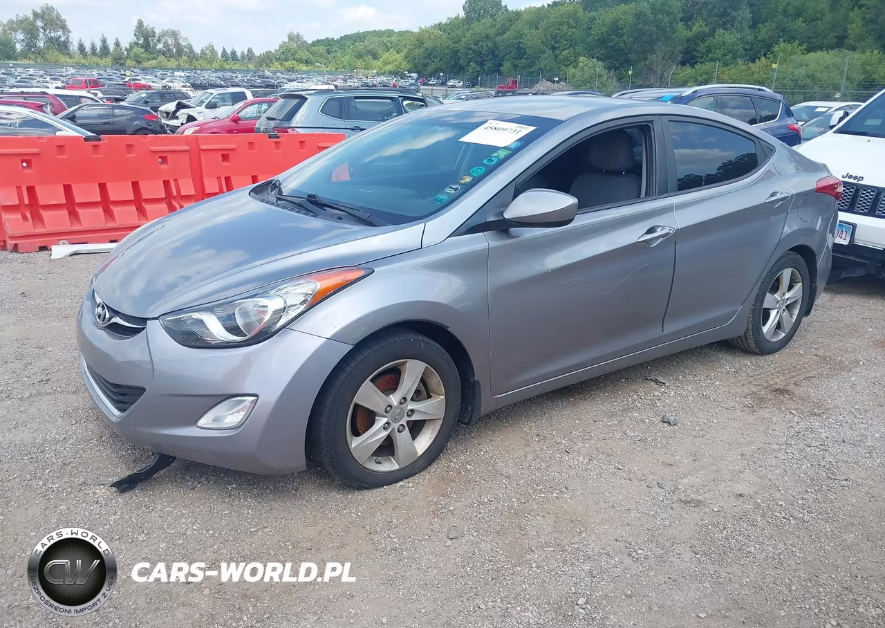 2012 Hyundai Elantra Gls (Ulsan Plant) VIN:KMHDH4AE4CU420087 - 2