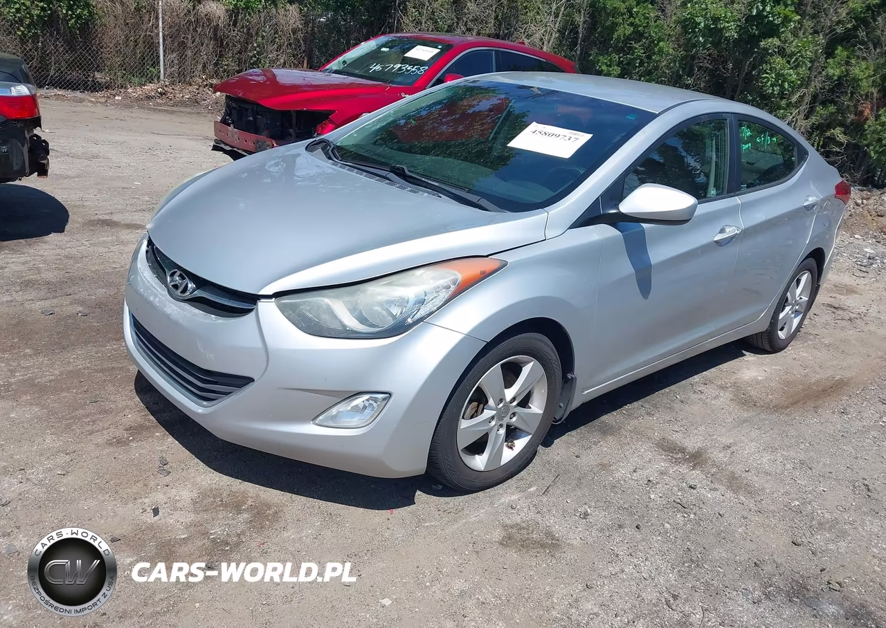 2013 Hyundai Elantra Gls VIN:5NPDH4AE5DH345383 - 2