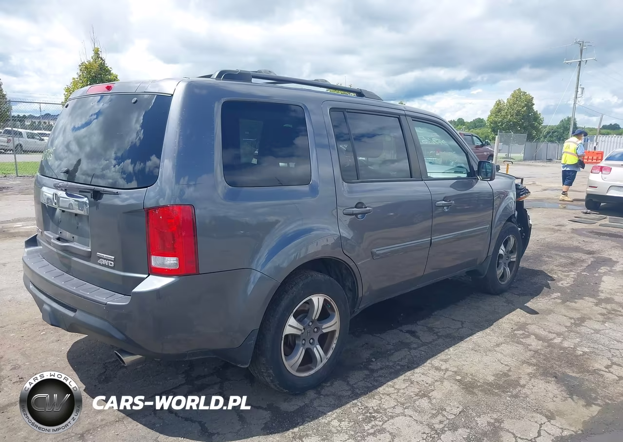 2015 Honda Pilot Se VIN:5FNYF4H33FB017957 - 4