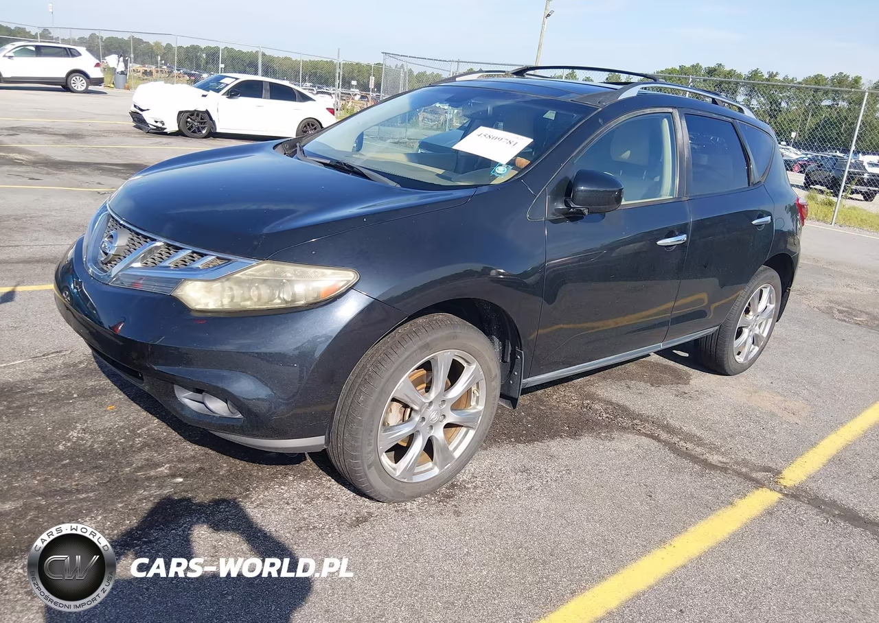 2012 Nissan Murano Le VIN:JN8AZ1MW1CW207520 - 2