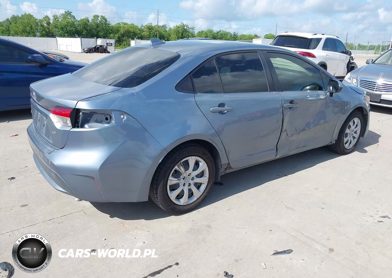 2020 Toyota Corolla Le VIN:JTDEPRAE5LJ069457 - 4