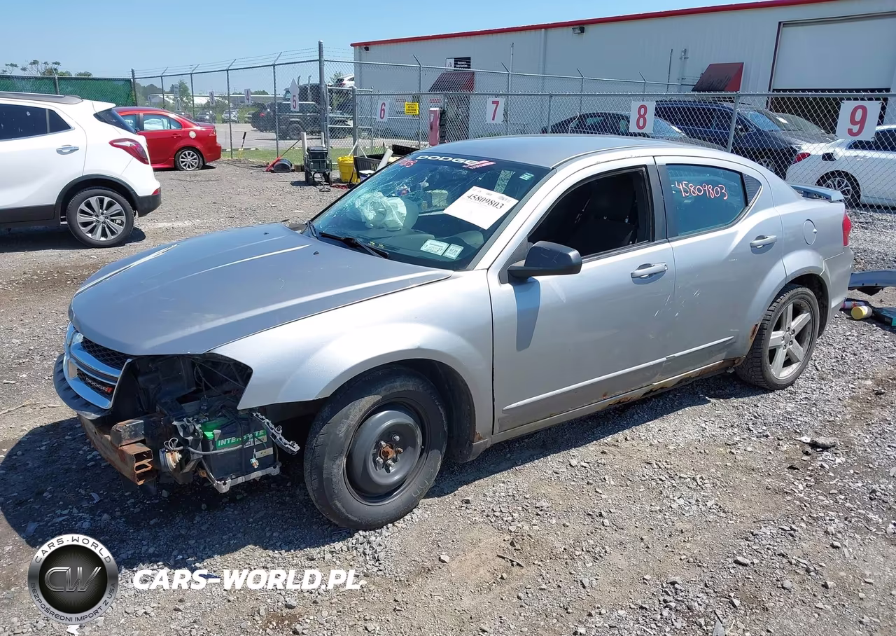 2013 Dodge Avenger Se VIN:1C3CDZAB8DN741354 - 2