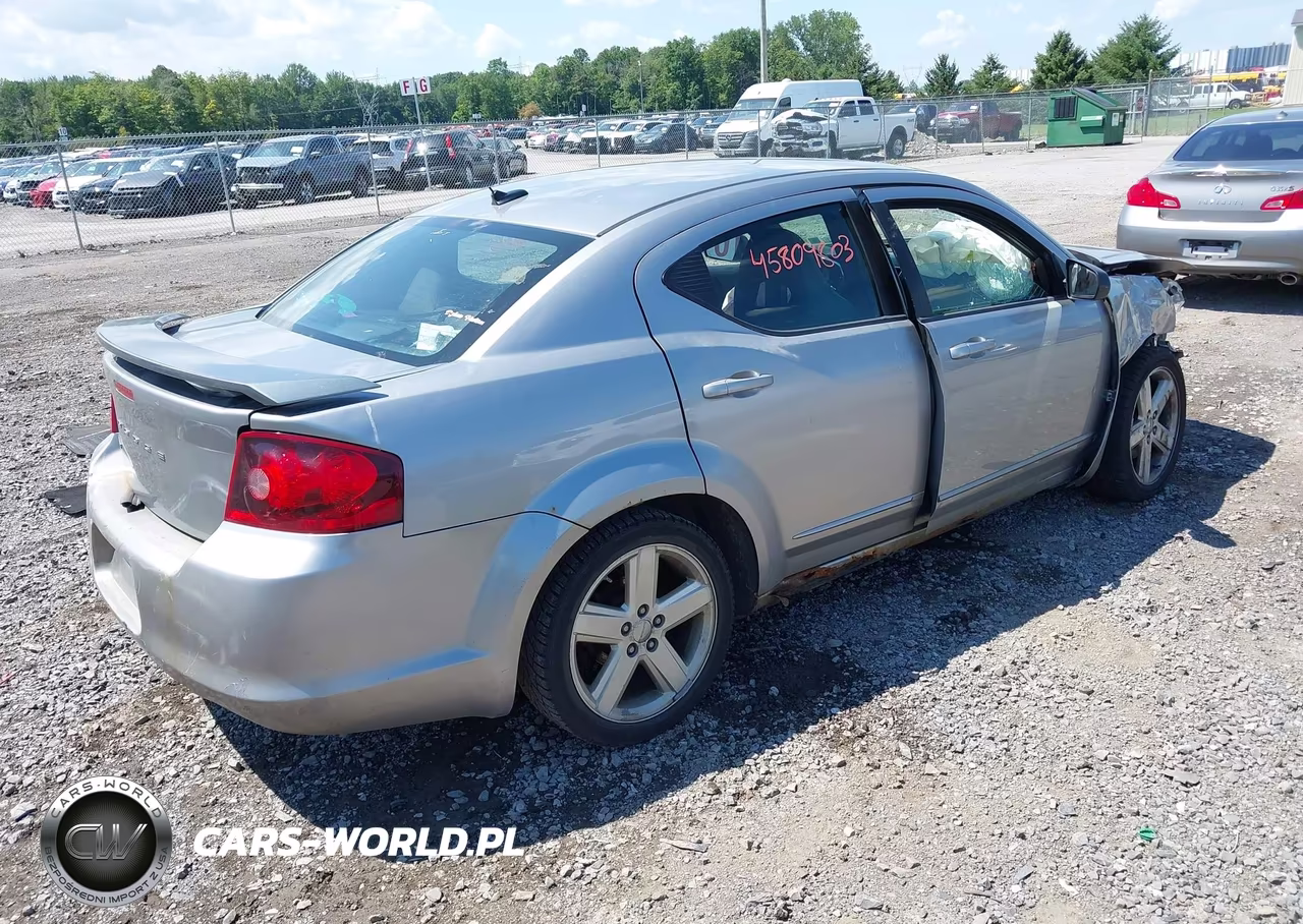 2013 Dodge Avenger Se VIN:1C3CDZAB8DN741354 - 4