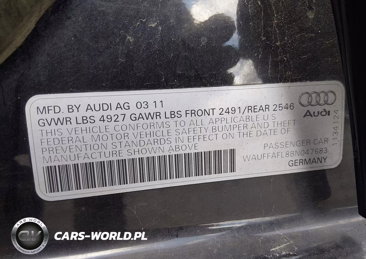 2011 Audi A4 2.0T Premium VIN:WAUFFAFL8BN047683 - 9