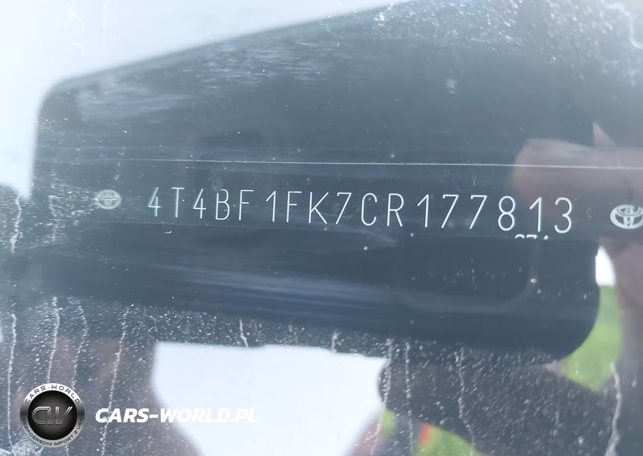 2012 Toyota Camry Le VIN:4T4BF1FK7CR177813 - 12