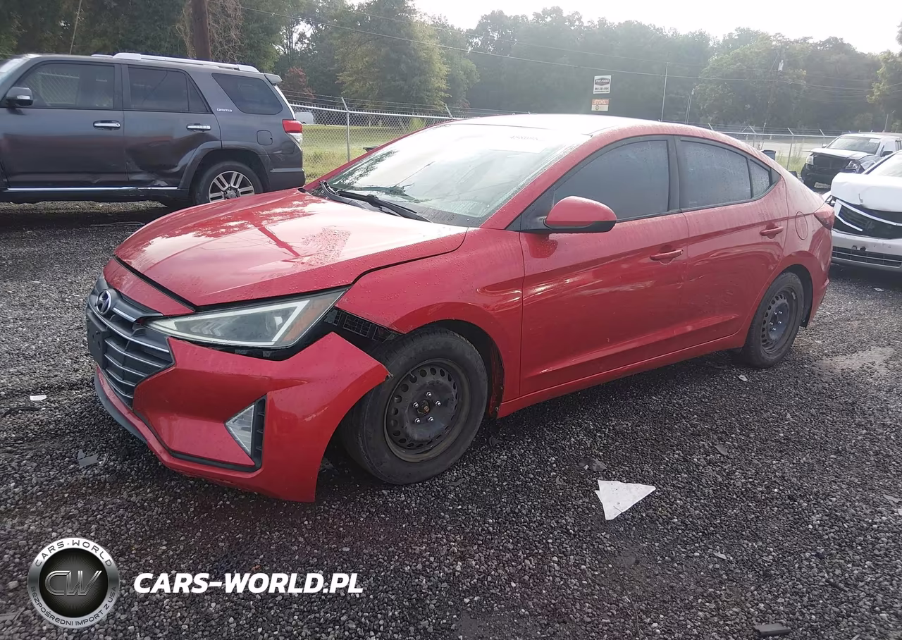 2020 Hyundai Elantra Sel VIN:5NPD84LF6LH550859 - 2