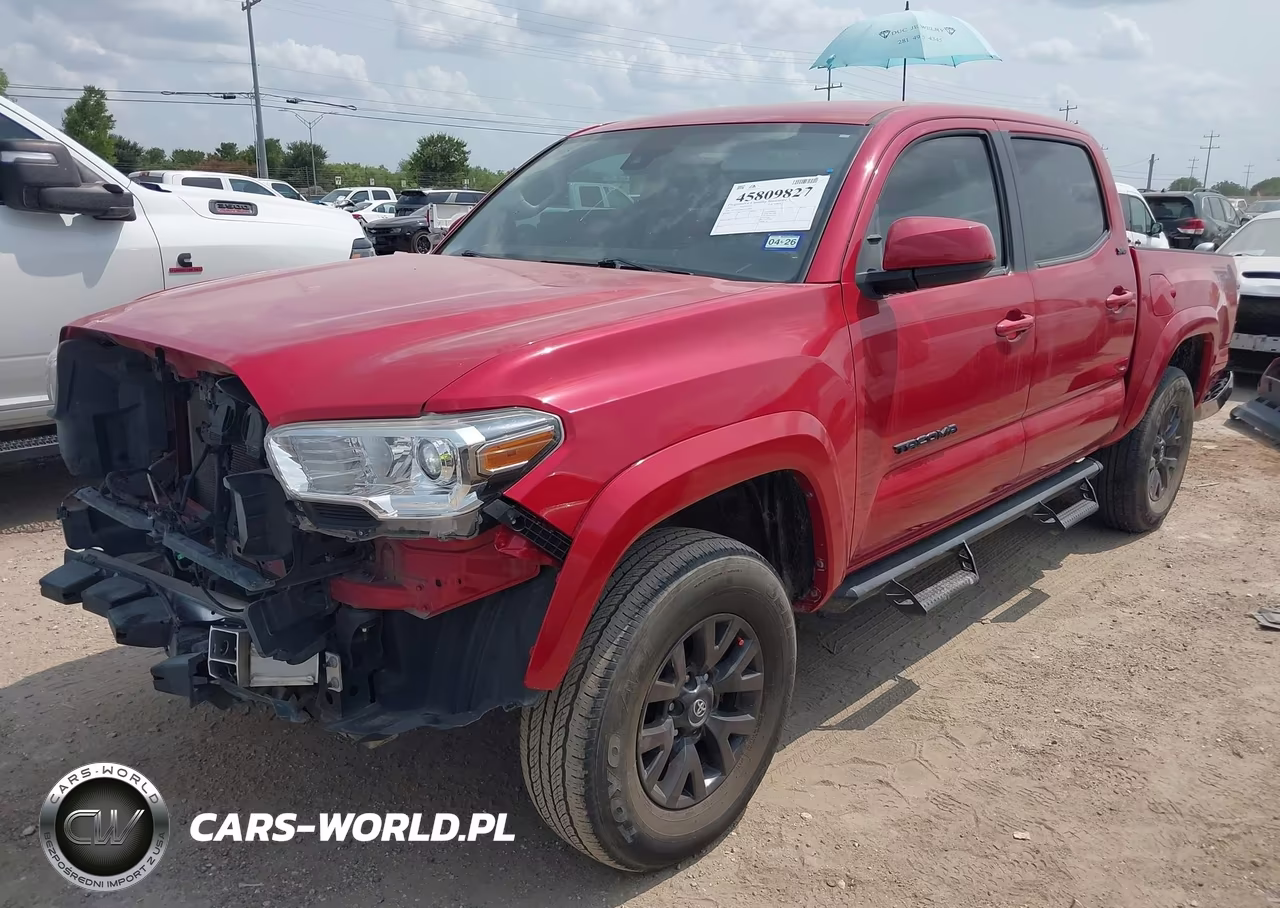 2021 Toyota Tacoma Sr5 V6 VIN:5TFAZ5CN8MX115568 - 2
