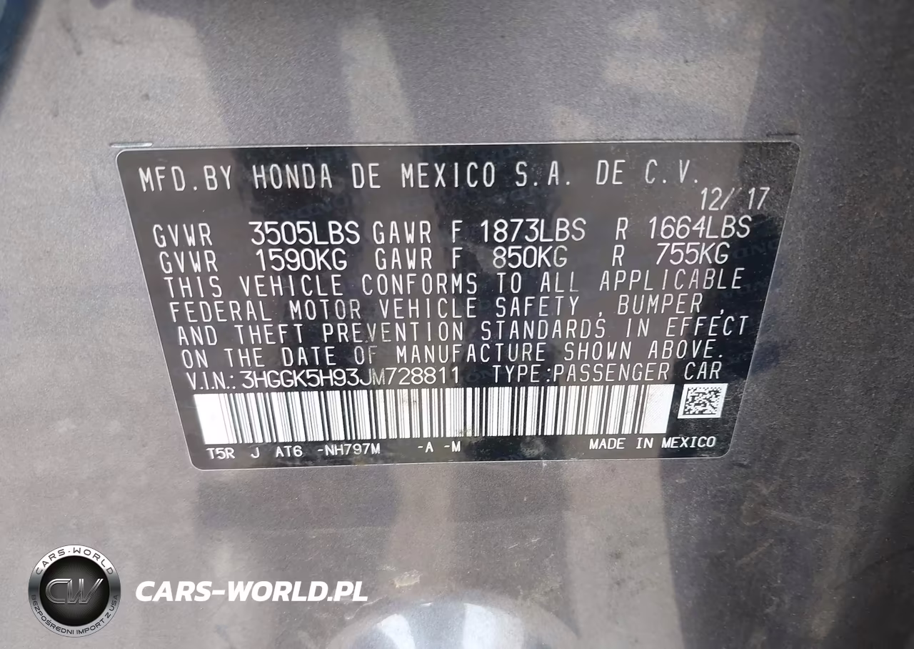 2018 Honda Fit Ex-L VIN:3HGGK5H93JM728811 - 9