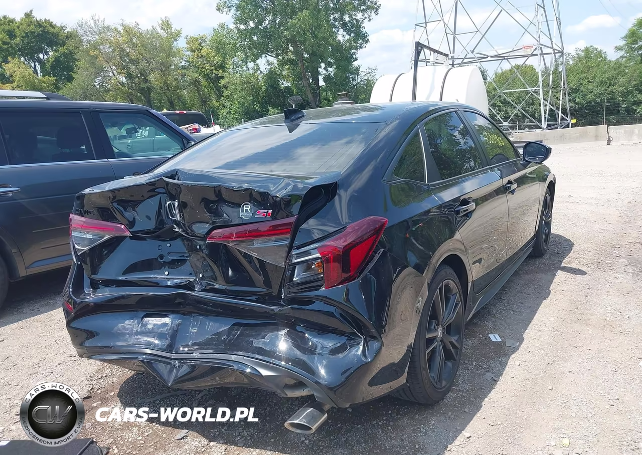 2026 Honda Civic Si Sedan VIN:2HGFE1E5XTH479048 - 4