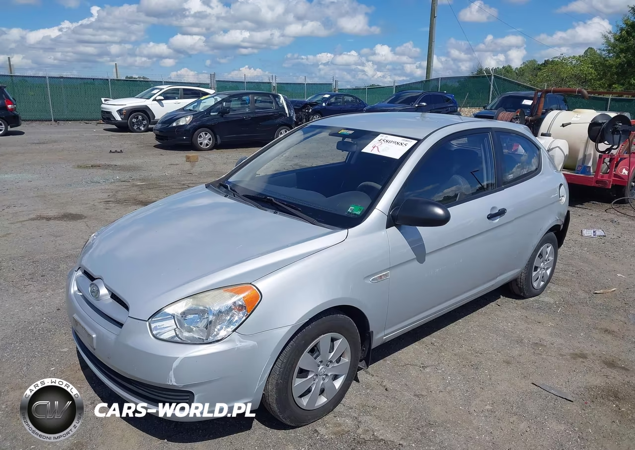 2009 Hyundai Accent Gs VIN:KMHCM36C59U116820 - 2