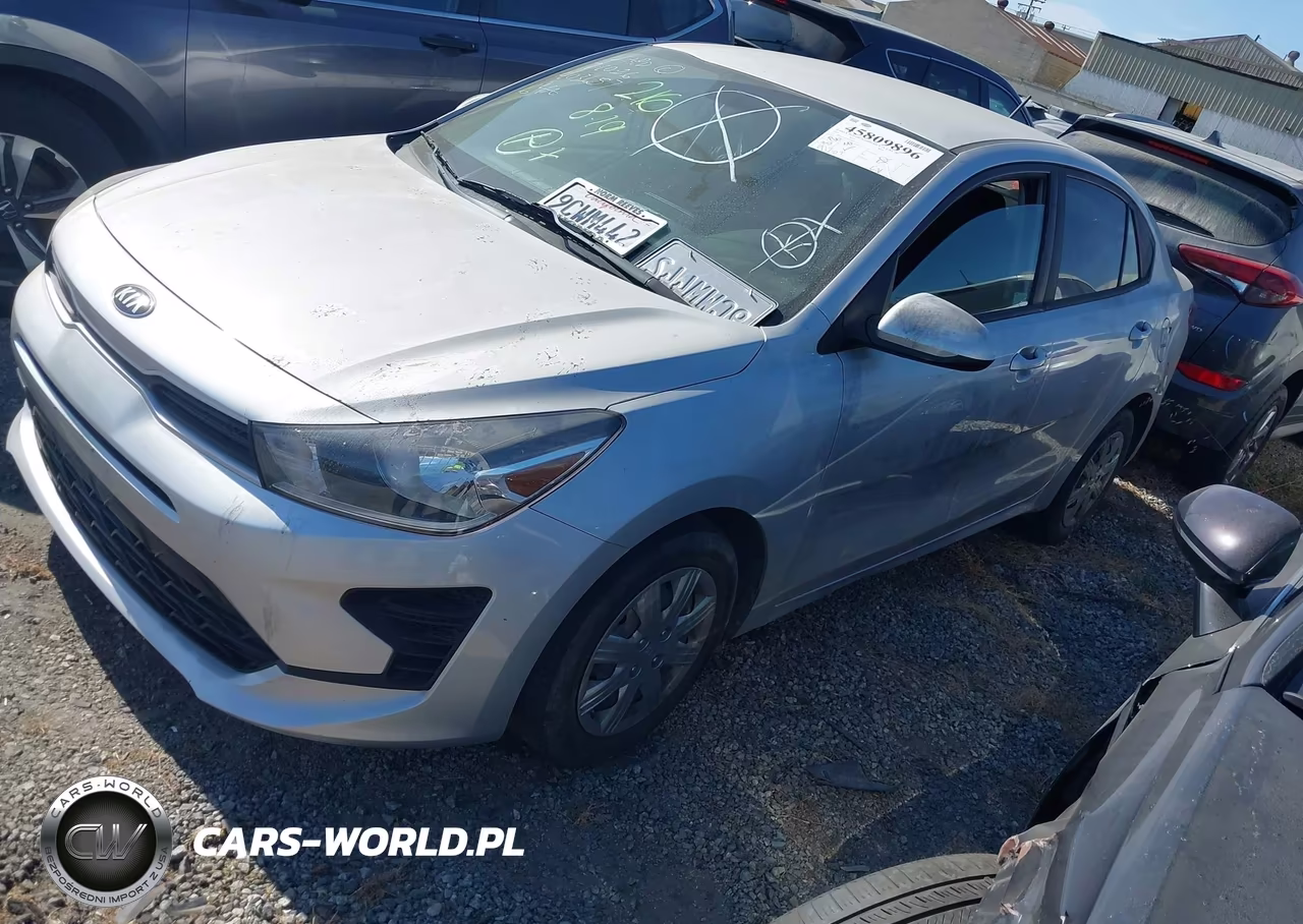 2021 Kia Rio Lx VIN:3KPA24AD7ME406233 - 2