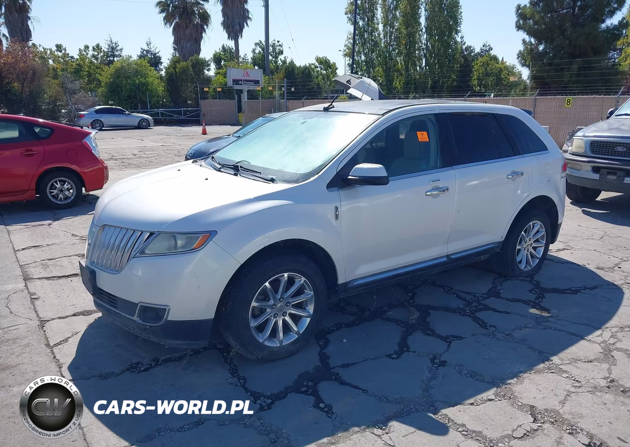 2011 Lincoln Mkx VIN:2LMDJ8JK4BBJ21192 - 2