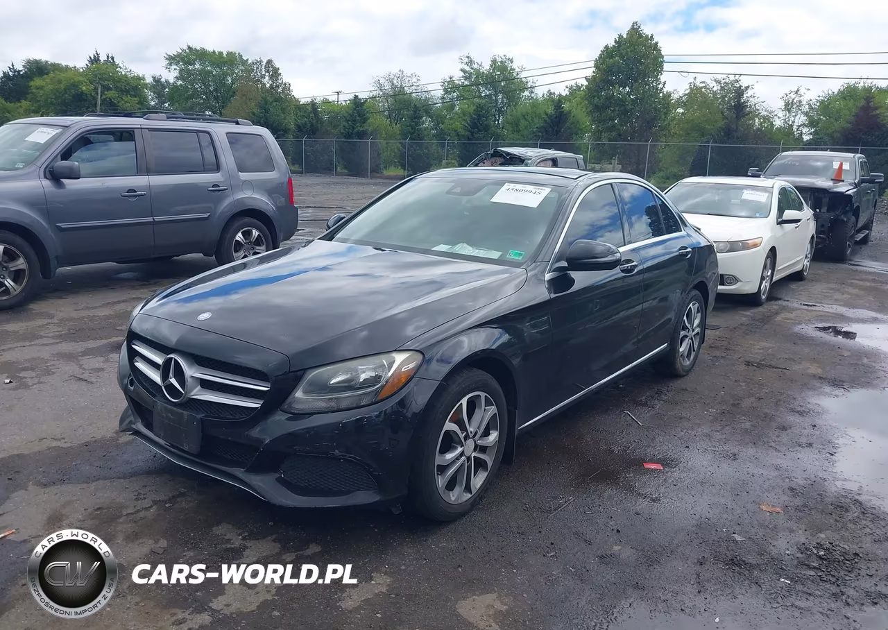 2016 Mercedes-Benz C 300 4Matic VIN:WDDWF4KB1GR143405 - 2