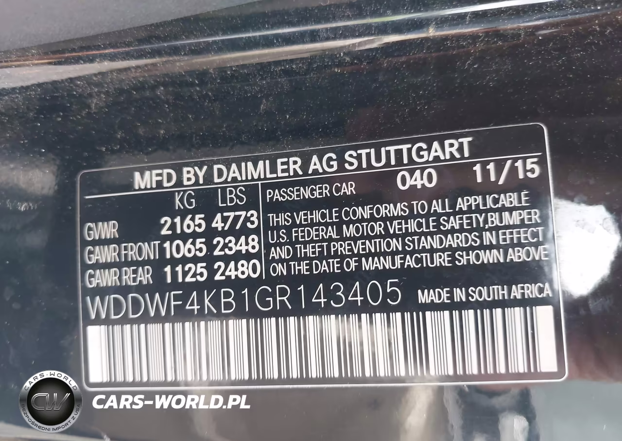 2016 Mercedes-Benz C 300 4Matic VIN:WDDWF4KB1GR143405 - 9