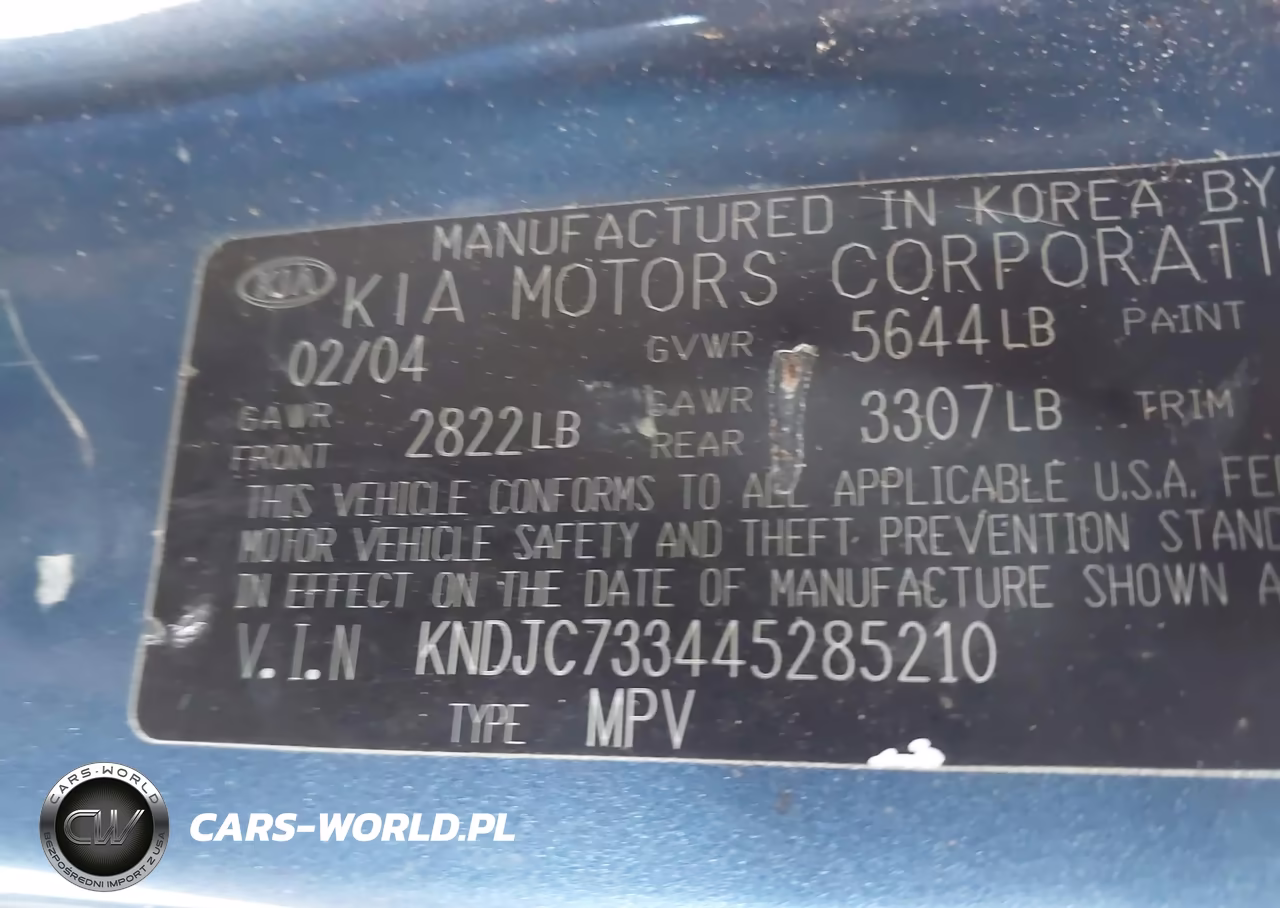 2004 Kia Sorento Ex-Lx VIN:KNDJC733445285210 - 9
