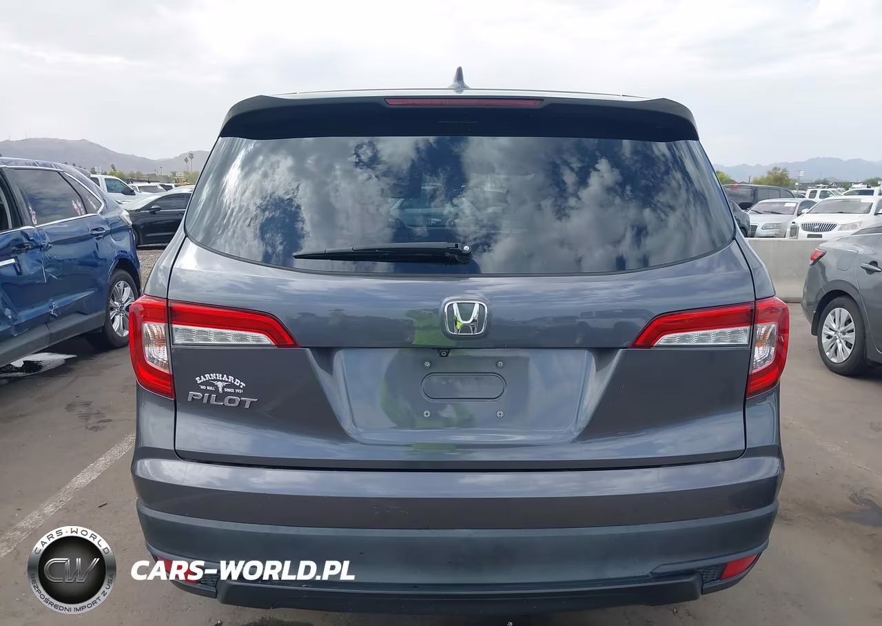2019 Honda Pilot Lx VIN:5FNYF5H18KB016883 - 16