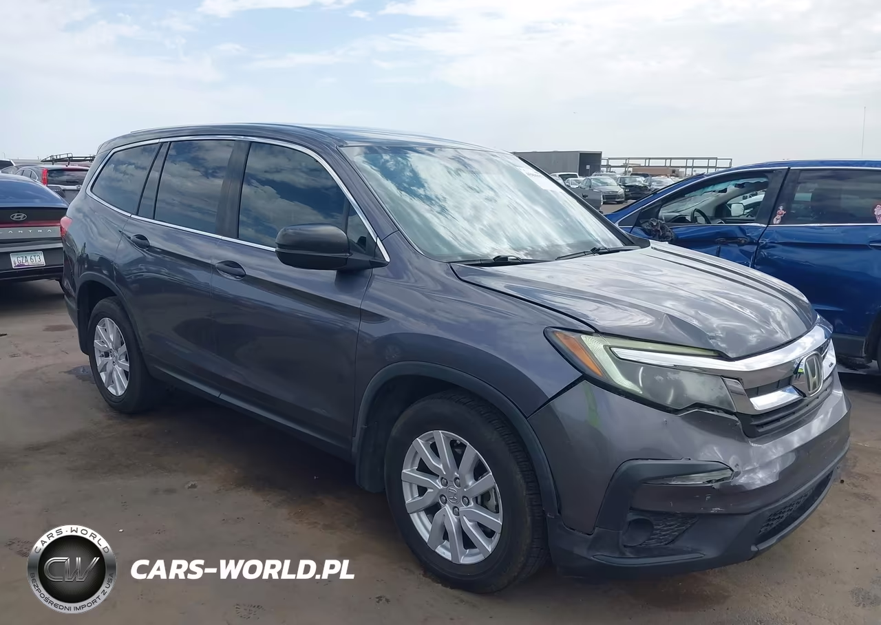 2019 Honda Pilot Lx VIN:5FNYF5H18KB016883 - 6
