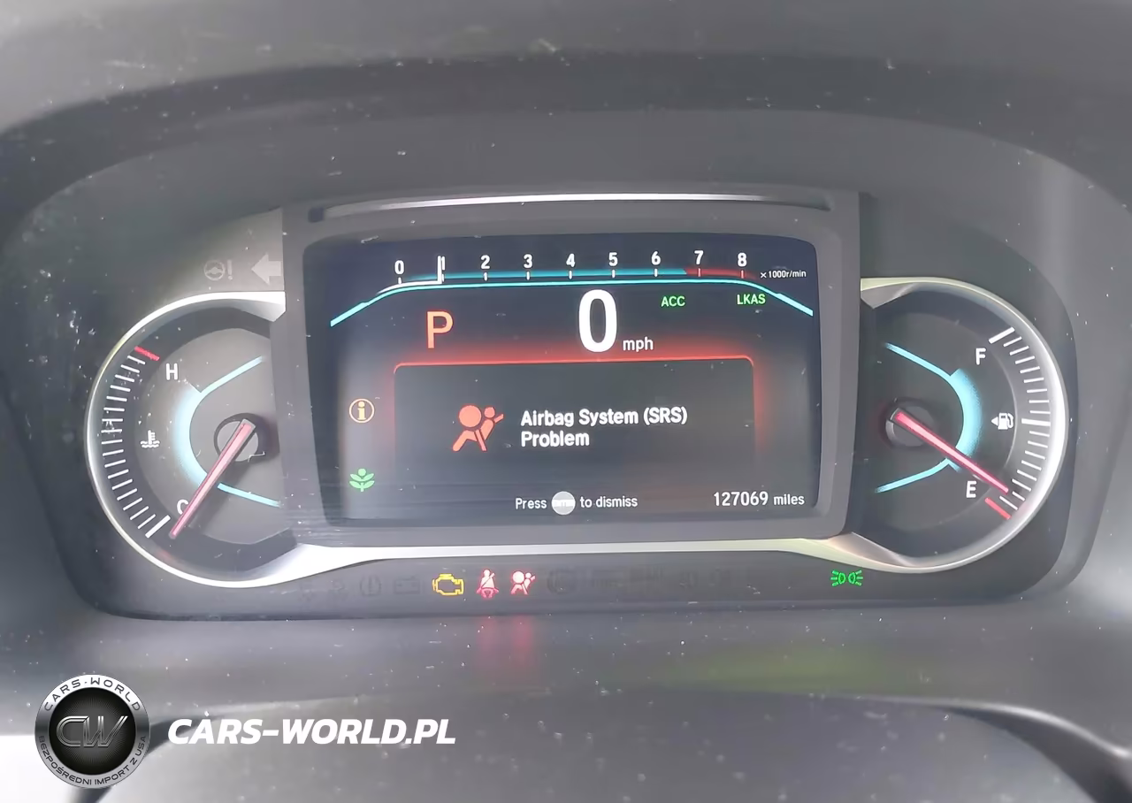 2019 Honda Pilot Lx VIN:5FNYF5H18KB016883 - 7