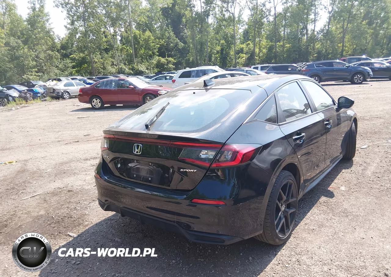 2025 Honda Civic Sedan Sport VIN:19XFL2H85SE007009 - 4
