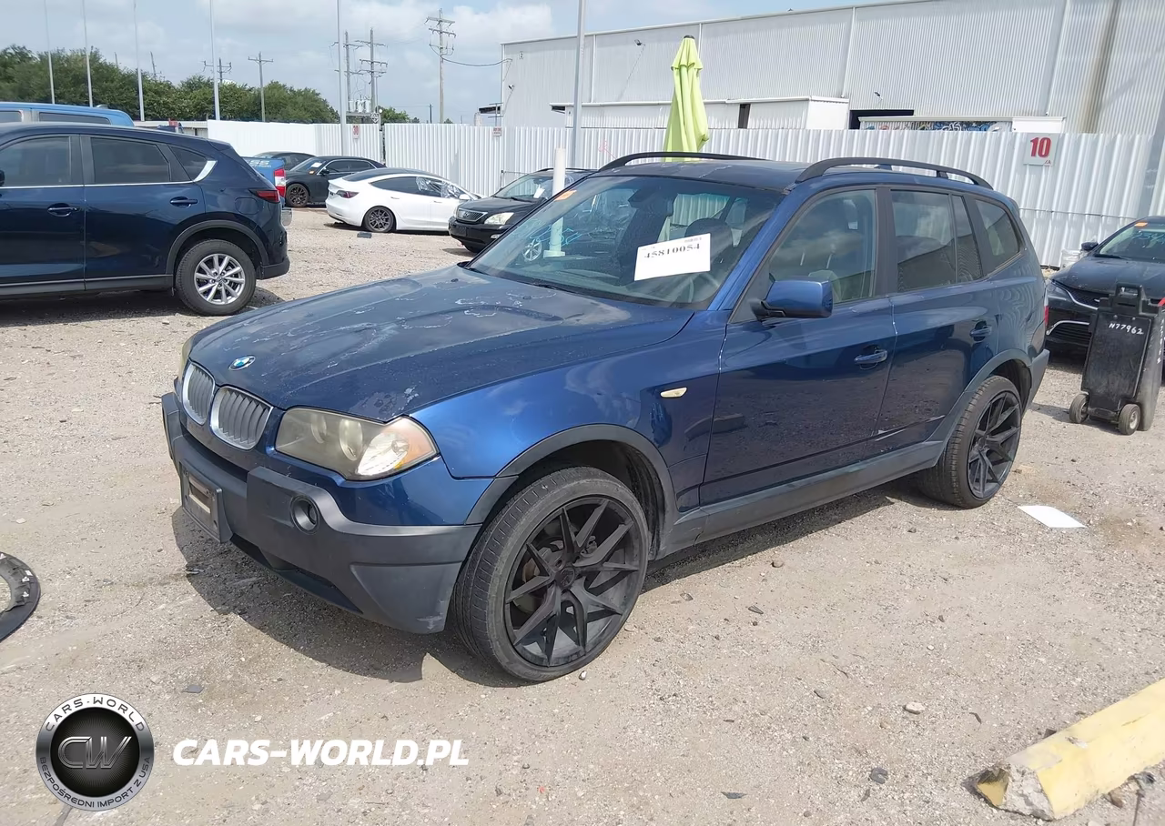 2004 BMW X3 3.0I VIN:WBXPA93434WA61043 - 2