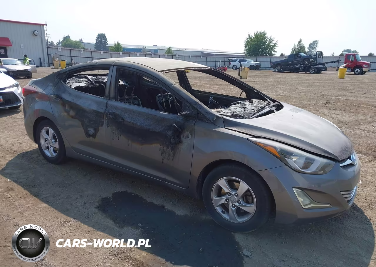 2014 Hyundai Elantra Se VIN:5NPDH4AE3EH505553 - 1