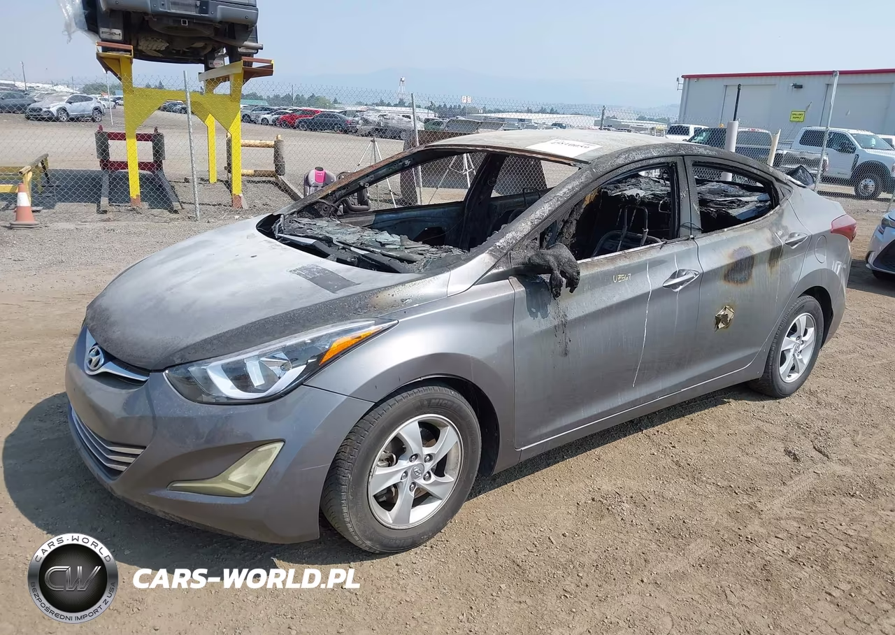 2014 Hyundai Elantra Se VIN:5NPDH4AE3EH505553 - 2