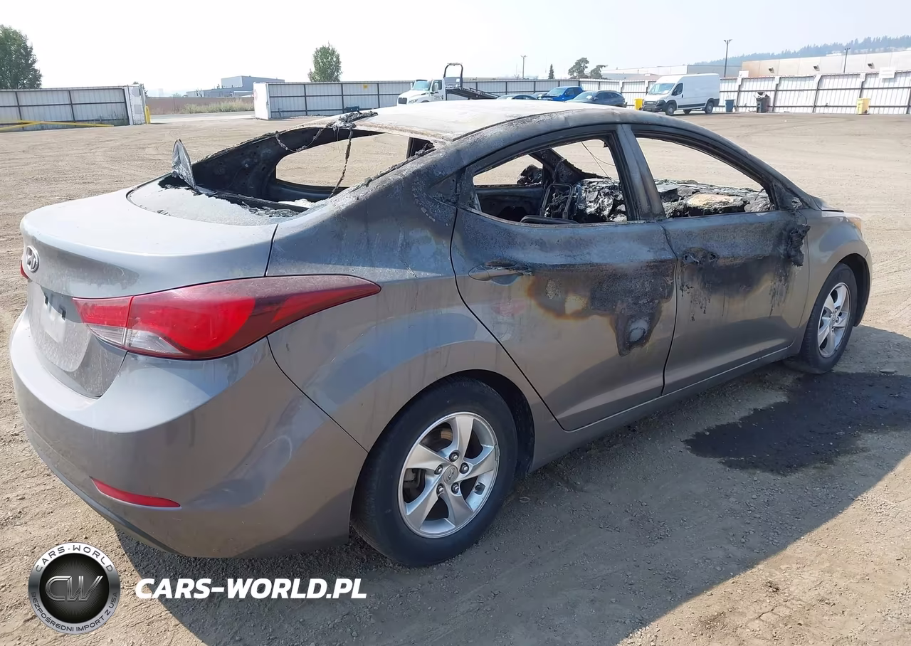 2014 Hyundai Elantra Se VIN:5NPDH4AE3EH505553 - 4